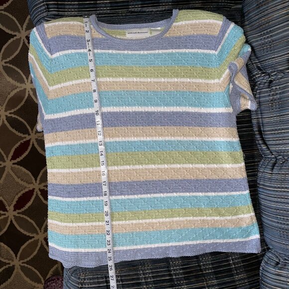 alfred dunner short sleeve knit top - Picture 5 of 7